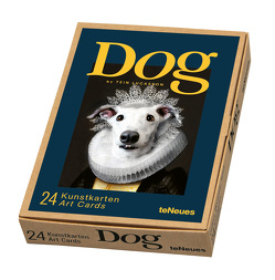 Dog, Kunstkartenbox von Lucasson,  Tein