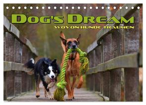 DOG’S DREAM – wovon Hunde träumen (Tischkalender 2024 DIN A5 quer), CALVENDO Monatskalender von Bleicher,  Renate