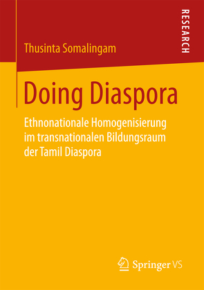 Doing Diaspora von Somalingam,  Thusinta