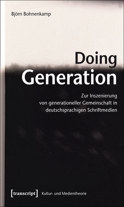 Doing Generation von Bohnenkamp,  Björn