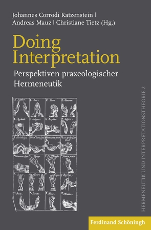 Doing Interpretation von Corrodi Katzenstein,  Johannes, Mauz,  Andreas, Tietz,  Christiane