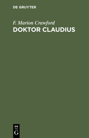 Doktor Claudius von Crawford,  F. Marion, Hoepfner,  Th.