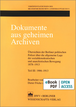 Dokumente aus geheimen Archiven von Fricke,  Dieter
