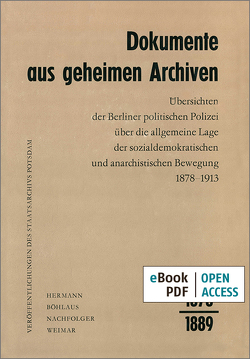 Dokumente aus geheimen Archiven von Fricke,  Dieter, Knaack,  Rudolf