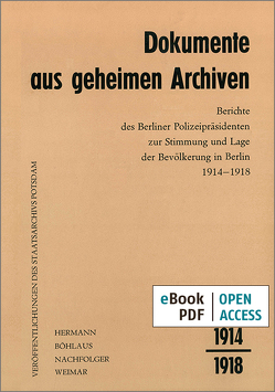 Dokumente aus geheimen Archiven von Holtz,  Bärbel, Materna,  Ingo, Schreckenbach,  Hans-Joachim