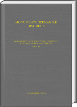 Dokumente zur Geschichte des Deutschen Reiches und seiner Verfassung. 1336–1344 von Menzel,  Michael