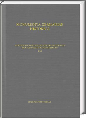 Dokumente zur Geschichte des Deutschen Reiches und seiner Verfassung 1361 von Hohensee,  Ulrike, Lawo,  Mathias, Lindner,  Markus, Rader,  Olaf B.