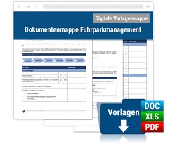 Dokumentenmappe Fuhrparkmanagement von Bölts,  Olaf, Nickel,  Andreas