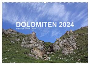 DOLOMITEN 2024 (Wandkalender 2024 DIN A2 quer), CALVENDO Monatskalender von Dittrich,  Steffen