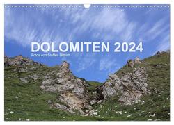 DOLOMITEN 2024 (Wandkalender 2024 DIN A3 quer), CALVENDO Monatskalender von Dittrich,  Steffen