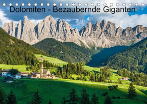 Dolomiten – Bezaubernde Giganten (Tischkalender 2023 DIN A5 quer) von Ferrari,  Sascha