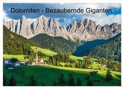 Dolomiten – Bezaubernde Giganten (Wandkalender 2024 DIN A2 quer), CALVENDO Monatskalender von Ferrari,  Sascha