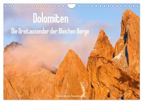 Dolomiten – Die Dreitausender der Bleichen Berge (Wandkalender 2024 DIN A4 quer), CALVENDO Monatskalender von Zwick,  Martin