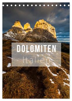 Dolomiten. Italien (Tischkalender 2024 DIN A5 hoch), CALVENDO Monatskalender von Gospodarek,  Mikolaj