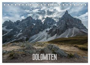 Dolomiten (Tischkalender 2024 DIN A5 quer), CALVENDO Monatskalender von Burri,  Roman