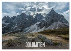 Dolomiten (Wandkalender 2024 DIN A2 quer), CALVENDO Monatskalender von Burri,  Roman