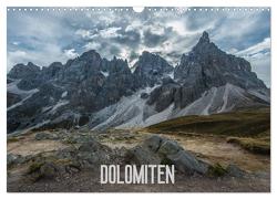 Dolomiten (Wandkalender 2024 DIN A3 quer), CALVENDO Monatskalender von Burri,  Roman