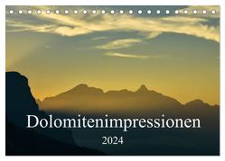 Dolomitenimpressionen (Tischkalender 2024 DIN A5 quer), CALVENDO Monatskalender von Seitz,  Michael