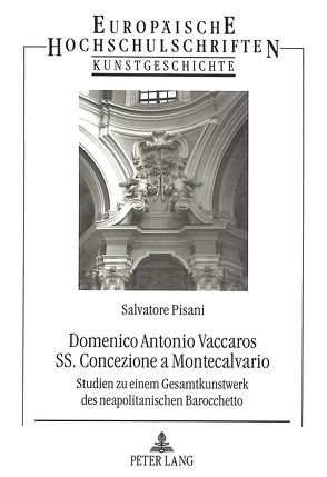 Domenico Antonio Vaccaros SS. Concezione a Montecalvario von Pisani,  Salvatore