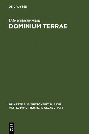 dominium terrae von Rüterswörden,  Udo