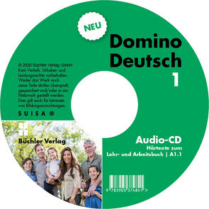 Domino Deutsch 1 NEU ꟾ Audio-CD zum Lehr- und Arbeitsbuch A.1.1 von Büchler,  Susanne
