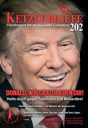 Donald Trump, Nachlese zur US-Präsidentschaftswahl von Füseter,  Joachim, Hoevels,  Fritz Erik, Priskil,  Peter, Stork,  Thyl