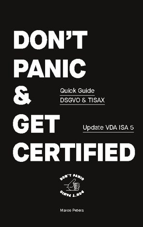 Don´t Panic and Get Certified von Peters,  Marco