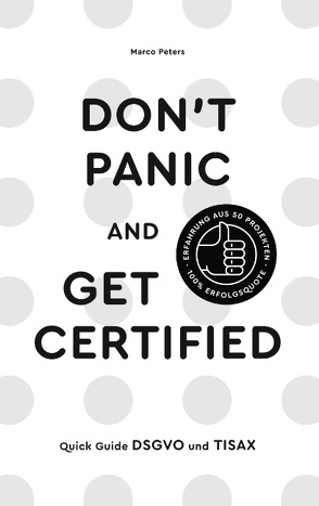 Don´t Panic and Get Certified von Peters,  Marco