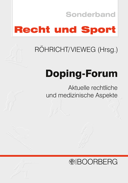 Doping-Forum von Röhricht,  Volker, Vieweg,  Klaus