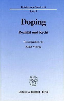 Doping. von Vieweg,  Klaus