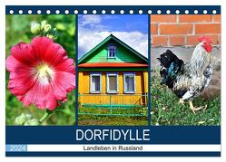 Dorfidylle – Landleben in Russland (Tischkalender 2024 DIN A5 quer), CALVENDO Monatskalender von von Loewis of Menar,  Henning