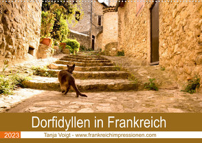 Dorfidyllen in Frankreich (Wandkalender 2023 DIN A2 quer) von Voigt,  Tanja