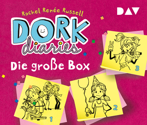 DORK Diaries – Die große Box (Teil 1-3) von Lecker-Chewiwi,  Ann, Pietermann,  Gabrielle, Russell,  Rachel Renée, Stiepani,  Sabine
