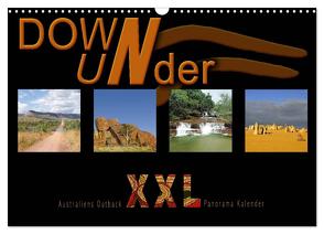 Down Under – Australiens Outback XXL (Wandkalender 2024 DIN A3 quer), CALVENDO Monatskalender von Redecker,  Andrea