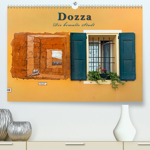 Dozza – Die bemalte Stadt (Premium, hochwertiger DIN A2 Wandkalender 2020, Kunstdruck in Hochglanz) von Zillich,  Bernd