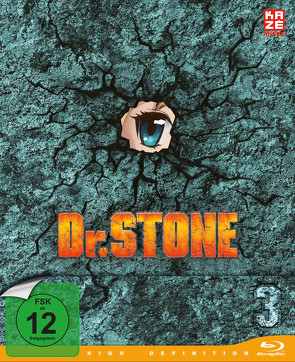 Dr.Stone – Blu-ray 3 von Lino,  Shinya