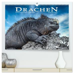 Drachen: Geheimnisvolles Tierreich (hochwertiger Premium Wandkalender 2024 DIN A2 quer), Kunstdruck in Hochglanz von Guni,  Günter