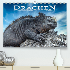 Drachen: Geheimnisvolles Tierreich (Premium, hochwertiger DIN A2 Wandkalender 2023, Kunstdruck in Hochglanz) von Guni,  Günter