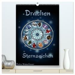 Drachen-Sternzeichen (hochwertiger Premium Wandkalender 2024 DIN A2 hoch), Kunstdruck in Hochglanz von Haberhauer,  Petra