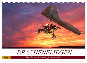 Drachenfliegen – Die Welt aus neuer Perspektive erleben (Wandkalender 2024 DIN A2 quer), CALVENDO Monatskalender von Robert,  Boris