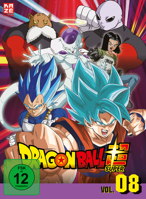 Dragon Ball Super – DVD Box 8 (3 DVDs) – Episoden 113-131 von Chioka,  Kimitoshi, Hatano,  Kouhei, Hatano,  Morio, Nagamine,  Tatsuya, Nakamura,  Ryōta