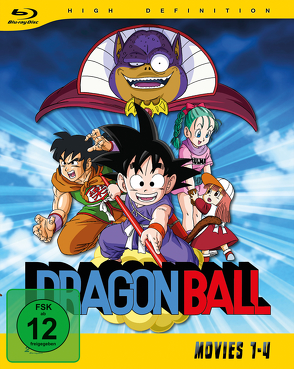 Dragonball – Movies – Gesamtausgabe – Blu-ray (2 Blu-rays) von Nishio,  Daisuke, Okazaki,  Minoru