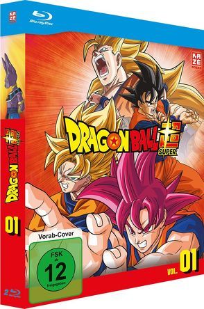 Dragonball Super – 1. Arc: Kampf der Götter – Episoden 1-17 (2 Blu-rays) von Chioka,  Kimitoshi, Hatano,  Kouhei, Hatano,  Morio, Nagamine,  Tatsuya, Nakamura,  Ryōta
