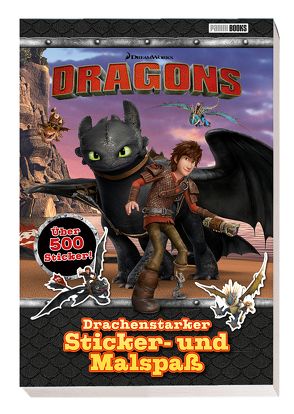 Dragons: Drachenstarker Sticker- und Malspaß von Hoffart,  Nicole, Wöhrmann,  Ruth