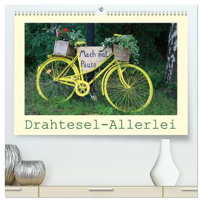 Drahtesel-Allerlei (hochwertiger Premium Wandkalender 2024 DIN A2 quer), Kunstdruck in Hochglanz von Keller,  Angelika