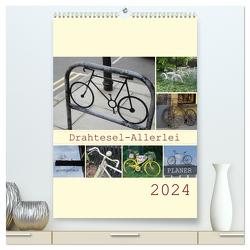 Drahtesel-Allerlei / Planer (hochwertiger Premium Wandkalender 2024 DIN A2 hoch), Kunstdruck in Hochglanz von Keller,  Angelika