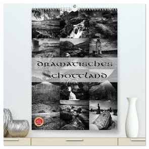 Dramatisches Schottland (hochwertiger Premium Wandkalender 2024 DIN A2 hoch), Kunstdruck in Hochglanz von Cross,  Martina