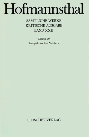 Dramen 20 von Hofmannsthal,  Hugo von, Mayer,  Mathias