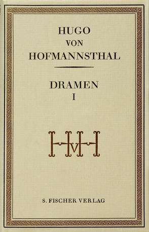 Dramen I von Hofmannsthal,  Hugo von, Steiner,  Herbert
