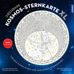 Drehbare Kosmos-Sternkarte XL von Hahn,  Hermann-Michael, Weiland,  Gerhard